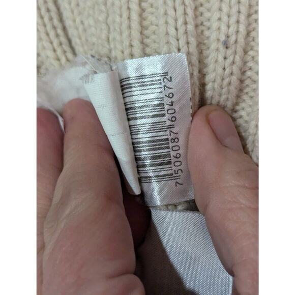 Women's Fisherman style button up hooded cardigan sweater by Davinchy size M - Picture 5 of 7